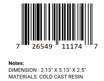 Dragon Egg Trinket Box barcode and product details