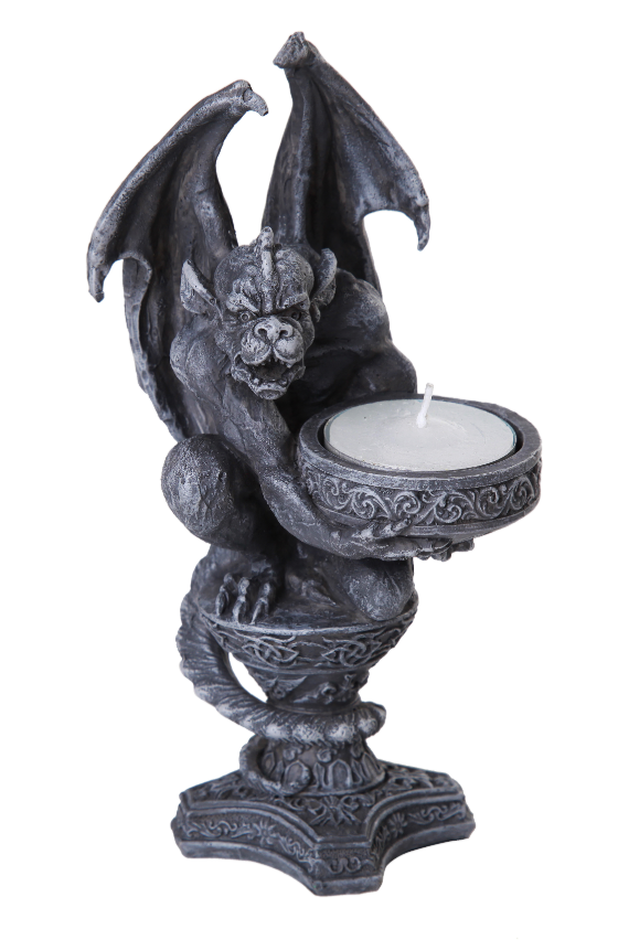 Gargoyle Tealight Candle Holder