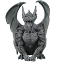 Dark Dragon Guardian Figurine