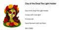 Day of the Dead Tealight Holder
