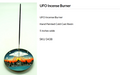 UFO Incense Burner